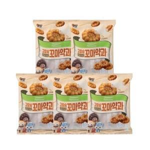 풀무원 우리밀 함유 고칼슘 꼬마약과 200g 5개