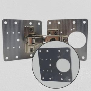 경첩보강판 가구 싱크대 수리 씽크대 옷장 경첩 보강판 90x90