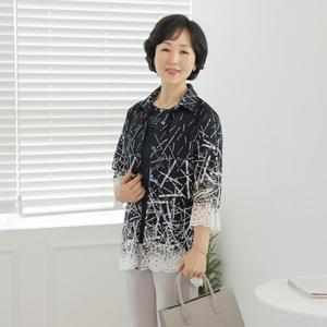 엄마옷 마담4060 앙상블그라데이션펀칭-ZEN2503009-
