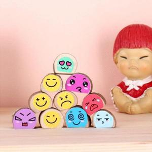[제이큐]유니아트 감정표현 공기알 만들기 DIY.622 X ( 5매입 )