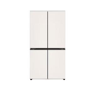 LG 디오스 오브제 글라스 더블매직스페이스 냉장고 M875GBB231 (쁨끌)