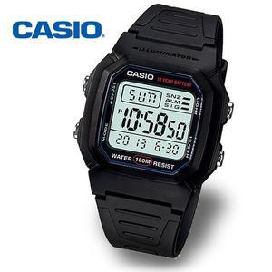 [정품] CASIO  10년전지 W-800H-1A 전자 방수 군인시계