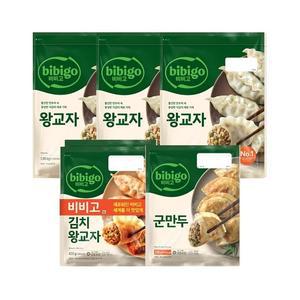 비비고 왕교자 1.05kg x3개+김치 420g x2개+군만두 315g x1개
