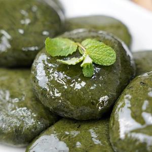 [기타][전라도 청년] 해풍맞고 자란 쑥 인절미 2kg (20개) (콩가루증정)