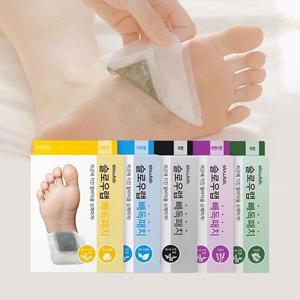 슬로우랩 노폐물배출 피로회복 빼독패치 5종 3개 (총 30매) [3+1 아치패드]