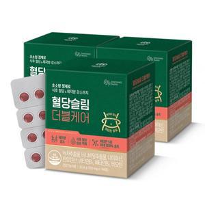 [대상웰라이프] 혈당슬림 더블케어 (300 mg×168캡슐) 3통