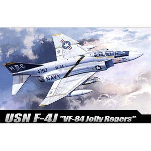 아카데미과학 1/48 미해군 F-4J 팬톰 VF-84 졸리로저스 12305 전투기 조립식 모형 프라모델