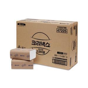 크리넥스 스마트 핸드타올 F250 x 20밴드 5000매47225 종이타올 화장지