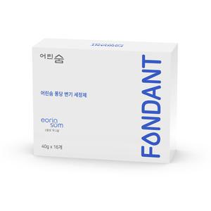 어린숨 퐁당 변기세정제 16개입