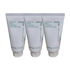이니스프리 그린티 아미노 수분 클렌징 폼 150g x 3개