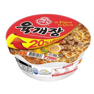 오뚜기 육개장 사발면 104g x 24개
