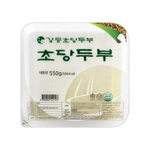 [기타]강릉초당두부 초당두부 간편식사 550g x 7개