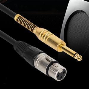 XLR 5.5모노연결잭 5M 캐논암놈 55 총알단자변환 케이블