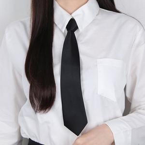 [파라노말샵](국산) 무지블랙 32cm 자동넥타이 교복넥타이 정장넥타이