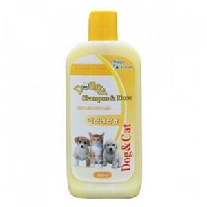 [셀러허브 1][HYIK0PN7_4B]어린 강아지보습샴푸 린스 400ml 1P 샴푸