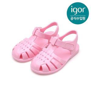 갤러리아 이고르 클라시카 젤리슈즈 글로스 핑크 IGSDJ3L2FR 키즈샌들 아동샌
