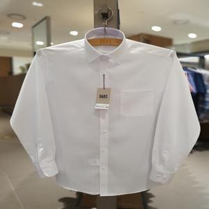 [닥스셔츠]신사양말증정 DLS1SHDL113-A1 25년S/S 신상품 일반핏 노케어 자가드 긴팔셔츠