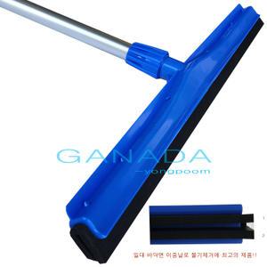가나다용품 이중밀대 45cm/60cm/75cm/90cm 물기제거밀대 물청소 공장 건설현장 주차장 자루별도구매 국내산