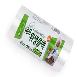 위생롤백(25X35) 210매 생분해