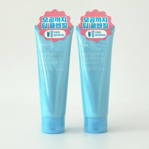 식물나라 제주 탄산수 모공 딥 클렌징 폼 120ml 2개
