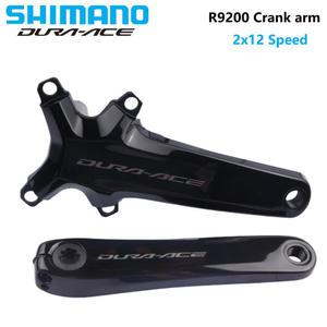 자전거 크랭크 시마노 DURA ACE R9200 로드 바이크용 암 2x12 단 165mm 167.5mm 170mm 172.5mm 175mm 2x12S 부품