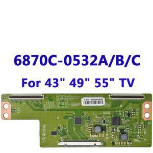 LG43 49 55인치 V 5 FHD DRD 6870C 0532A 6870C 0532B 6870C 0532C용 T con 보드