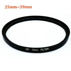 카메라 UV 렌즈 필터 25mm 25.5mm 27mm 28mm 30mm 30.5mm 34mm 35.5mm 39mm Canon Nikon Sony Pentax Fuji