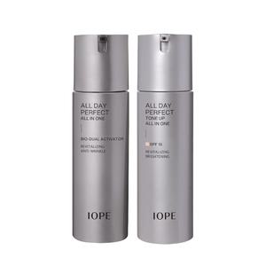 아이오페 맨 올데이 퍼펙트 올인원 120ml + 톤업 올인원 120ml 칙칙한 피부톤