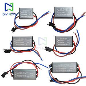 LED안정기 LED 방수 드라이버 1-3W 6-10W 8-12W 12-18W 18-24W Ac85-265V Dc54-80V 250ma 야외 벽 조명 투