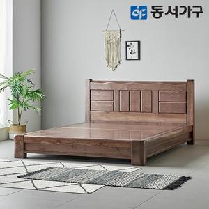 동서가구 A프리미엄 소나무 통원목 짜맞춤 Q 편백침대 프레임 DF642460