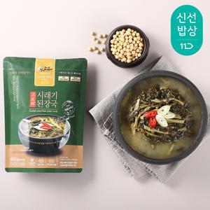 [품질보장] 지리산피아골 고로쇠 시래기된장국(600gx4팩)