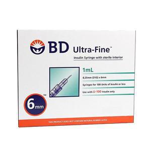 [기타]BD 울트라파인 인슐린 주사기 1cc 31G 6mm 100개입