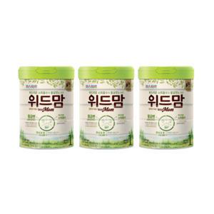 파스퇴르 리뉴얼 바른목장 원유 무항생제 위드맘 1단계 750g 3캔