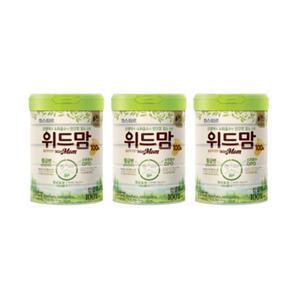 파스퇴르 리뉴얼 바른목장 원유 무항생제 위드맘 100일 750g 3캔