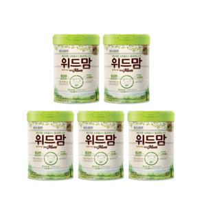 파스퇴르 리뉴얼 바른목장 원유 무항생제 위드맘 1단계 750g 5캔