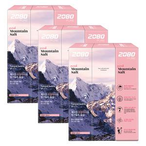 2080 퓨어솔트 치약 핑크, 120g, 3입, 3개