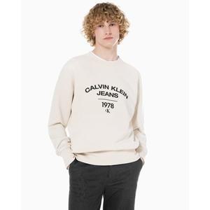 [파주점][Calvin Klein Jeans][캘빈클라인진]CK진남성 커브1978 로고 크루넥 스웨트셔츠(J323921-ACF)