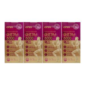 GNM자연의품격 아르기닌 6000 맥스 25g x 15포 4개 / 써클