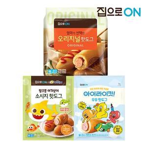 [NS홈쇼핑]집으로ON 오리지널 핫도그 750g x 2개/소시지핫도그/우유핫도그..[34873049]