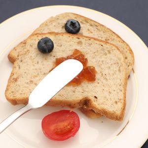 버터나이프/버터 잼 나이프 월넛 스푼 월넛 우드 디저트 세트
