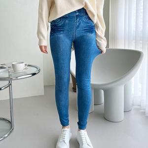 [BZJLMWGJ_51IB]여성 2컬러 기모레깅스 트렌드 1P 데