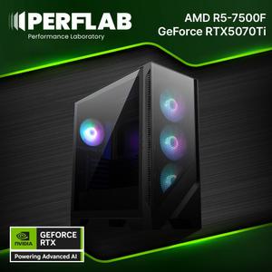 라이젠5 7500F RTX5070Ti 게이밍 컴퓨터 PERFLAB 어드레날린 ARR5-FX570Ti 지포스 그래픽카드 AMD 데스크탑 조립PC 본체