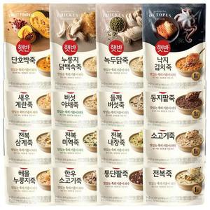 비비고죽 햇반죽 소프트밀 420g 소고기죽 420g  외 15종