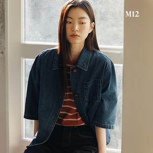 M12 25SS 여성 썸머 데님 셔츠자켓 2종