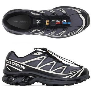 살로몬 25SS 블랙 에보니 XT-6 GTX 고어텍스 스니커즈 L41663500 BLACK/7-11