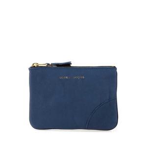 꼼데가르송 여성 블루 레더 파우치 SA8100WW NAVY