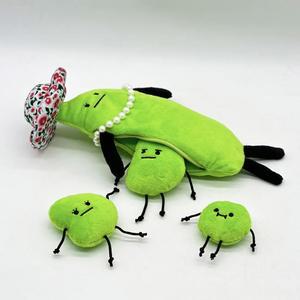 31cm 비밀 Staycation 가족 플러시 인형 귀여운 Edamame 크리스마스