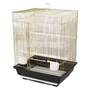 고급 사각 금장 새장 1202BR(망간격1cm) 십자매 잉꼬 카나리아 소형새용 앵무새