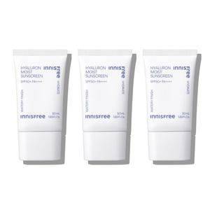 이니스프리 트루 히알루론 수분 선크림 SPF50+ PA4+ 50mL 3개