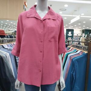 [PAT(여성)]변형 오픈카라 블라우스/1J425088  400